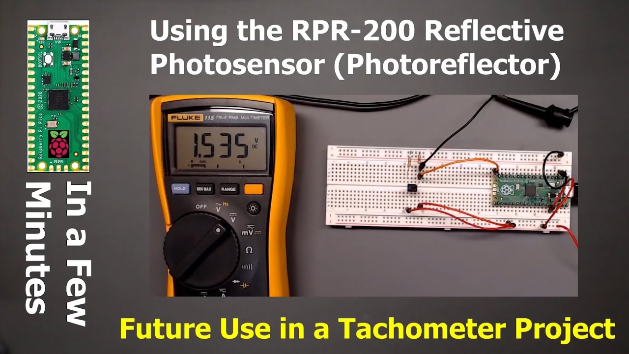 Как использовать фотоотражающий датчик RPR-220 с PICO