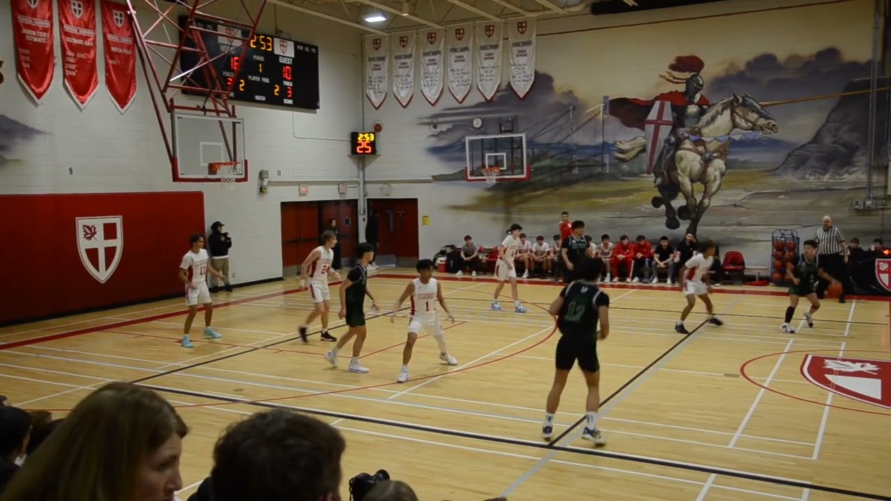St. George's vs St. Patrick's Sr. Boys Basketball Jan. 23, 2023