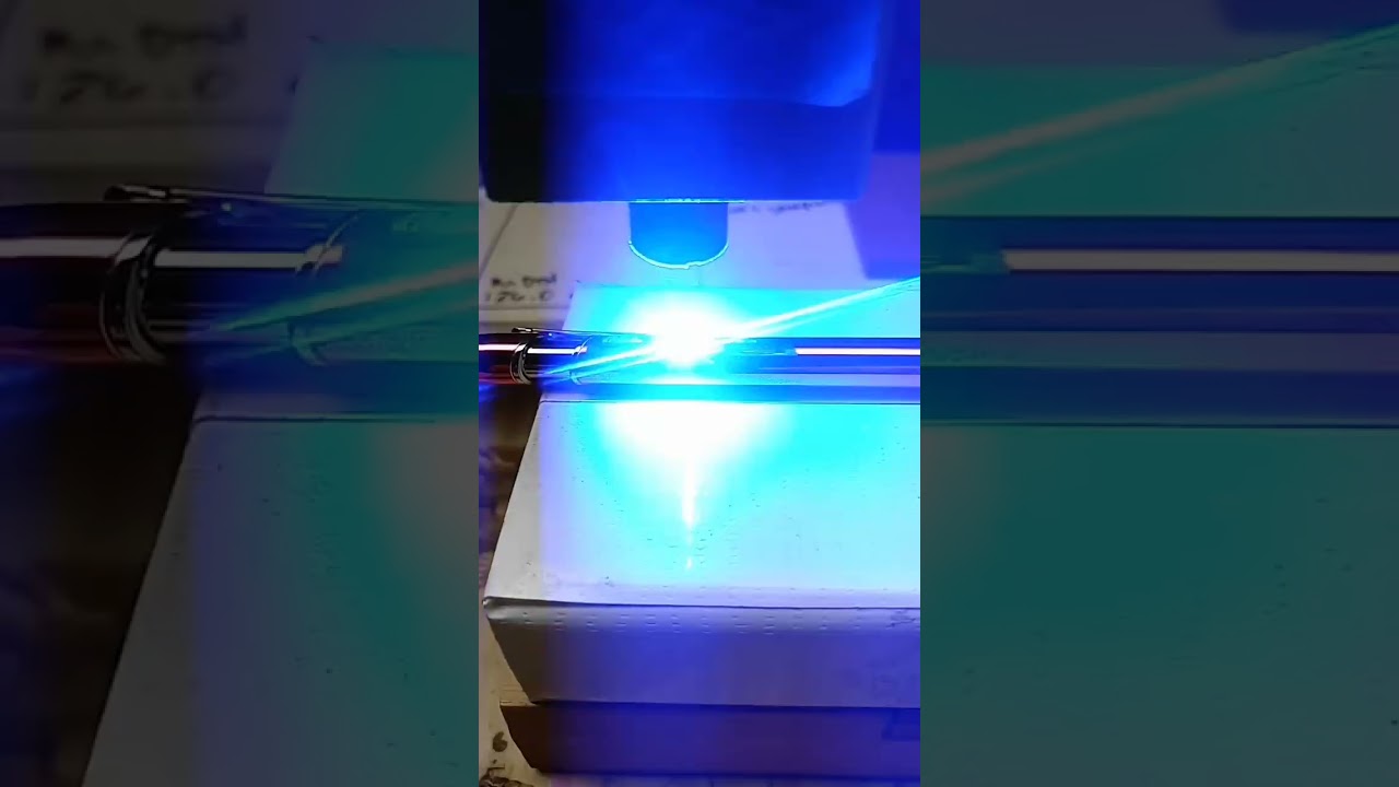 Lazer Engraved name on Stylus Pen. #customization #lazer #lazerengraving