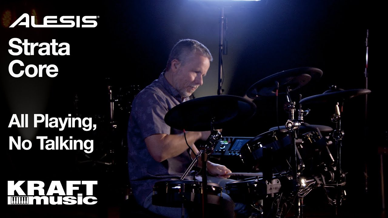 Alesis Strata Core Electronic Drum Kit - All Playing, No Talking