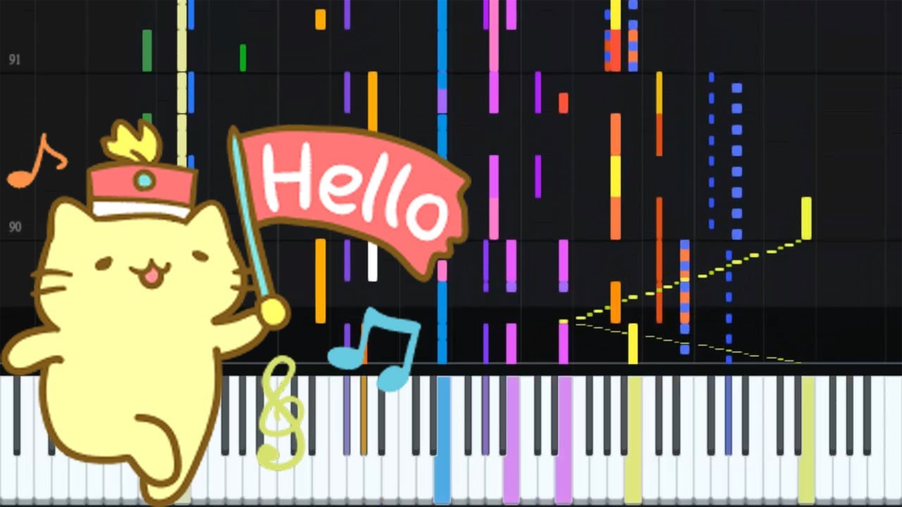 MitchiriNeko March - Mitchiri MitchiriNeko // Wooble Scooble (MIDI Transcription)