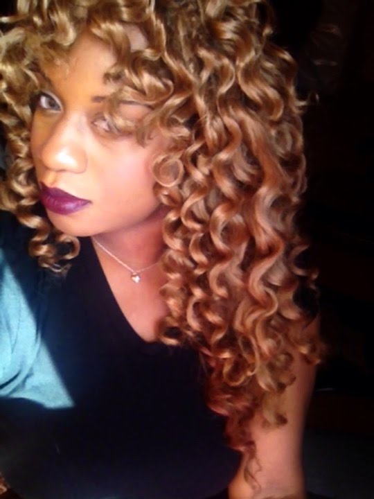 How I style my crochet braids #protectivestyle