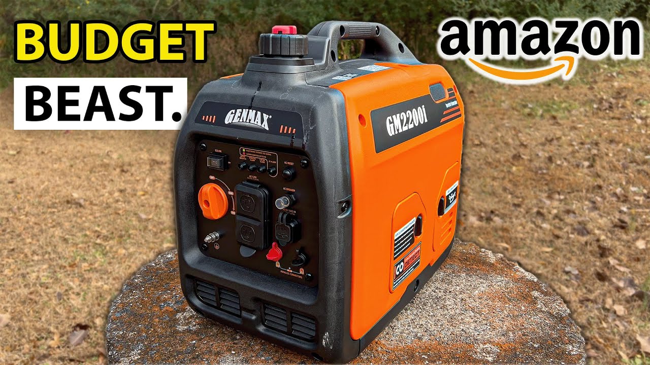 Инверторный генератор Amazon за 300 долларов — просто БЮДЖЕТНЫЙ ЗВЕРЬ! Обзор Genmax GM2200i (не с...