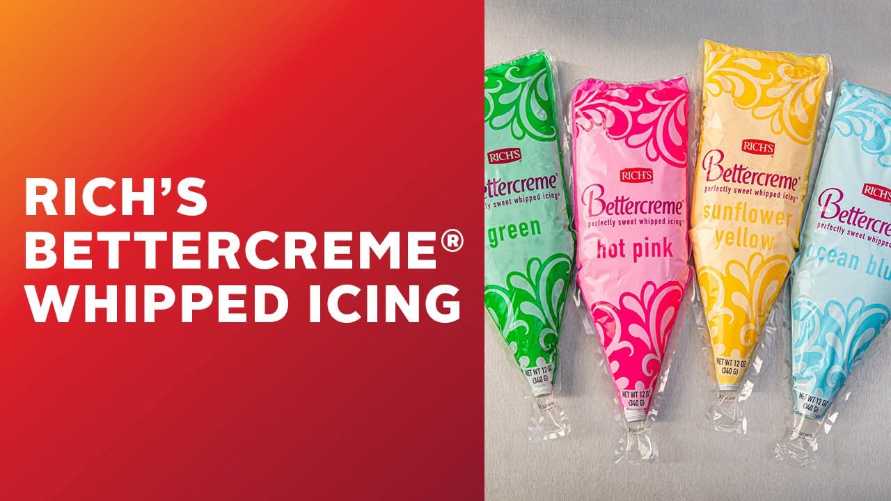 Rich Products Bettercreme Whipped Icing Full Line