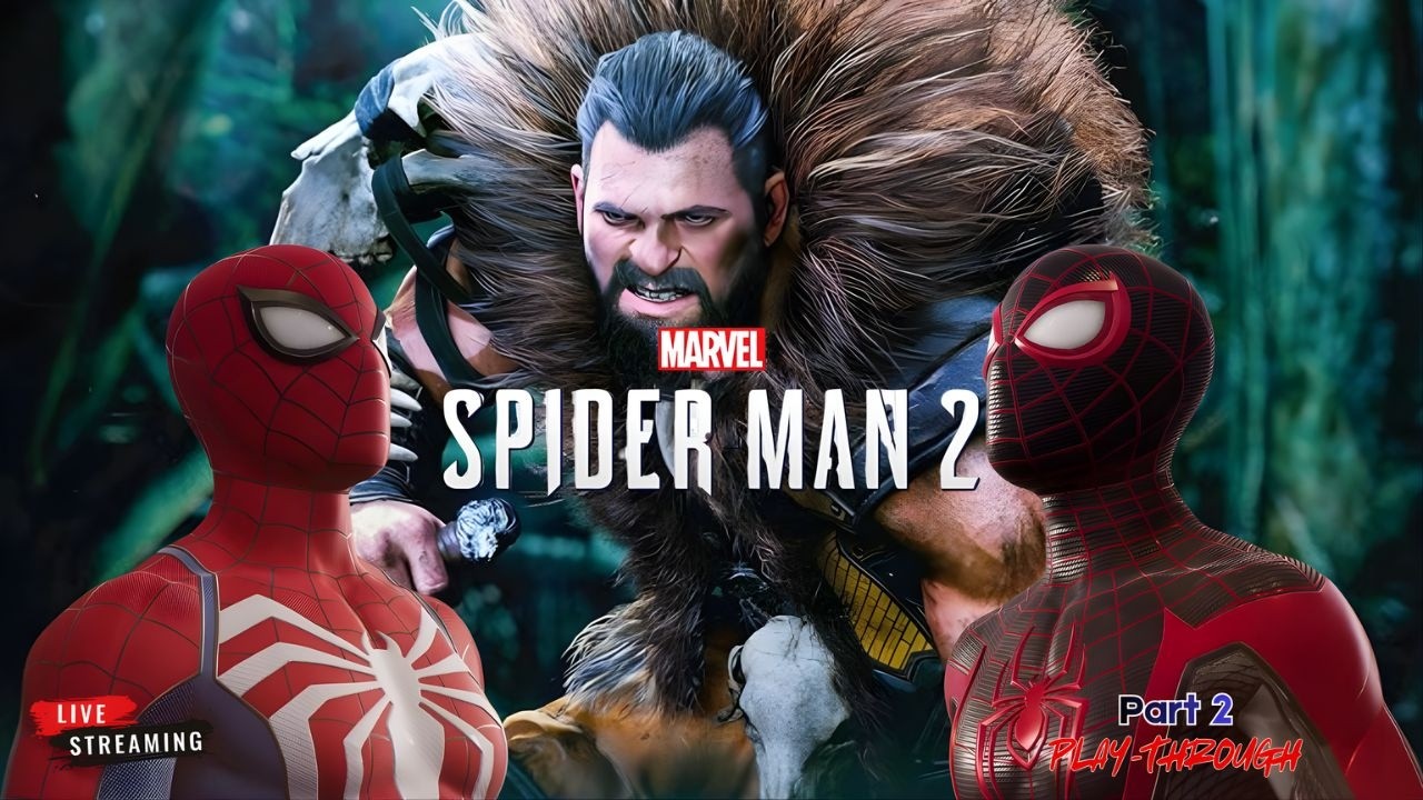 Could Of Sworn I Was In Wakanda🌍 | Spider-Man🕷️ 2 Play Through Part 2 #spiderman2 #marvelspiderman2