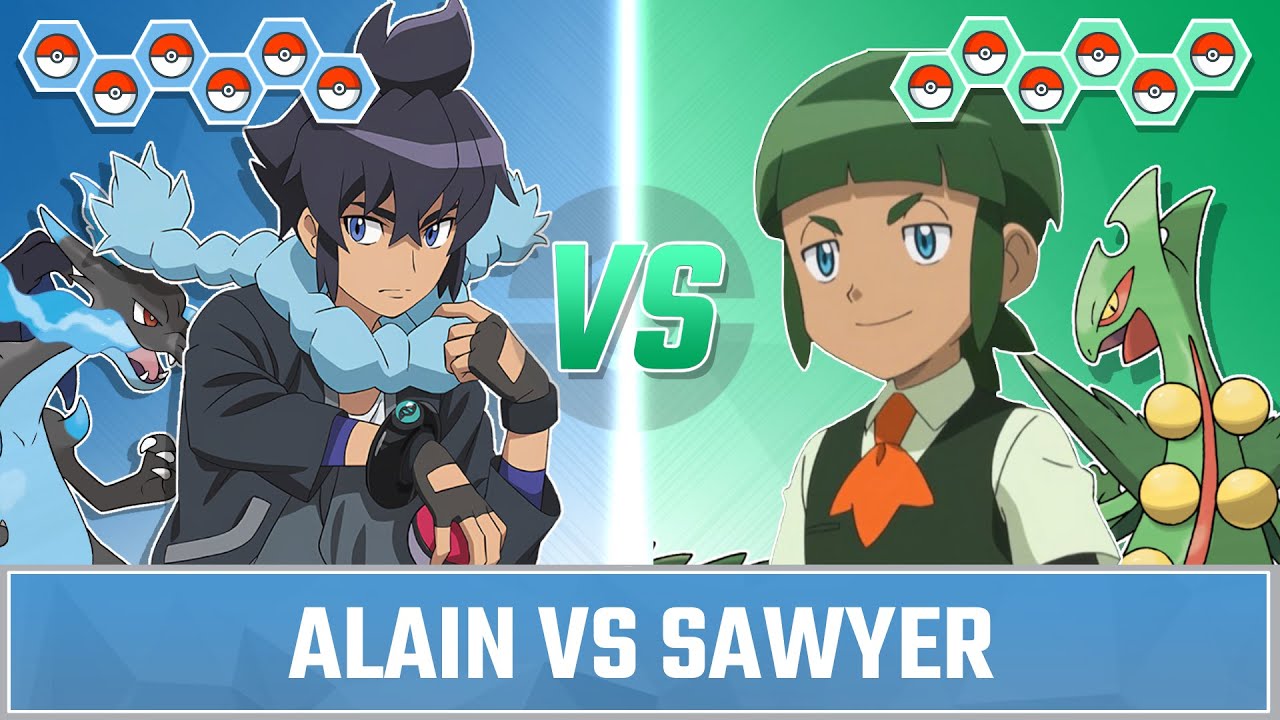 Kalos League - Semi Final: Alain vs Sawyer