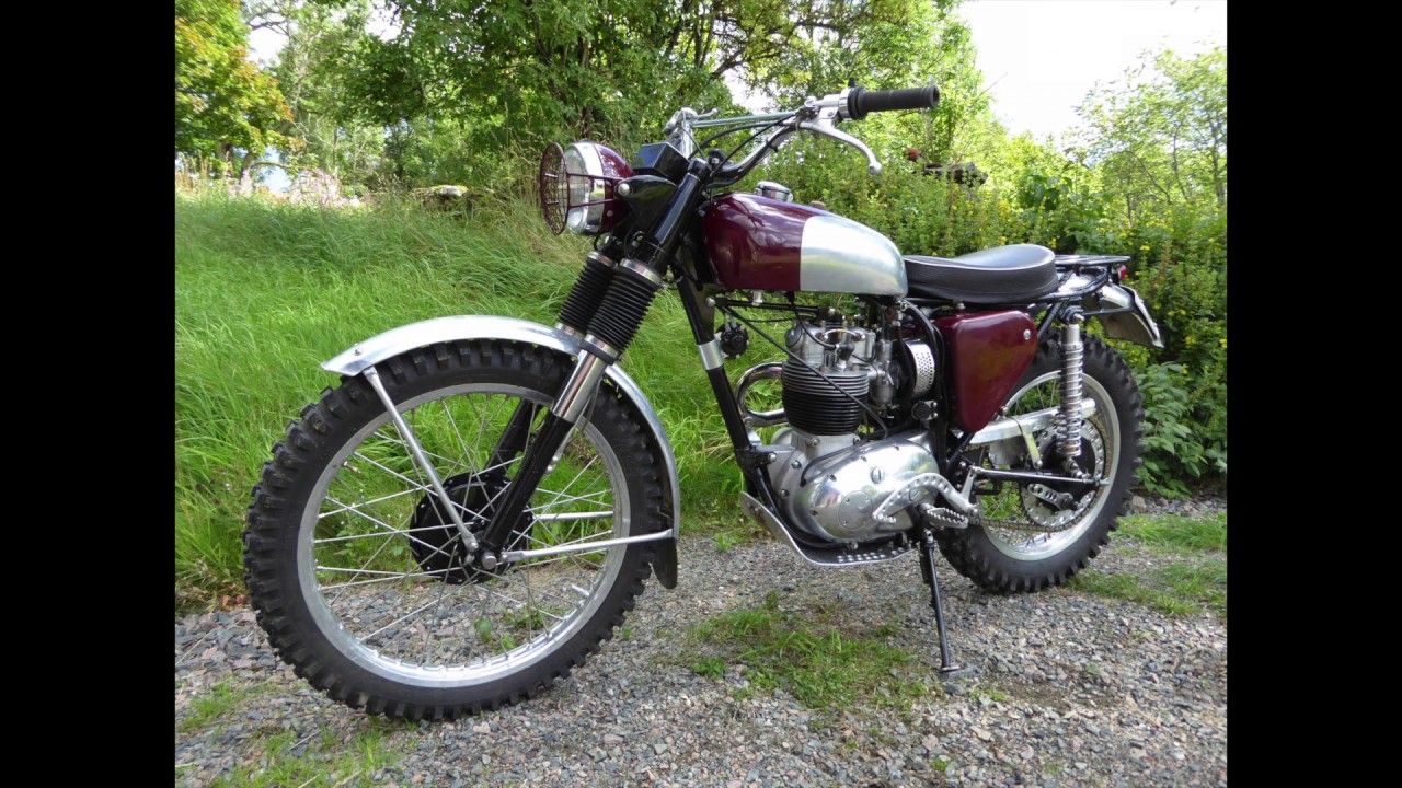 BSA WD B40: Trail riding