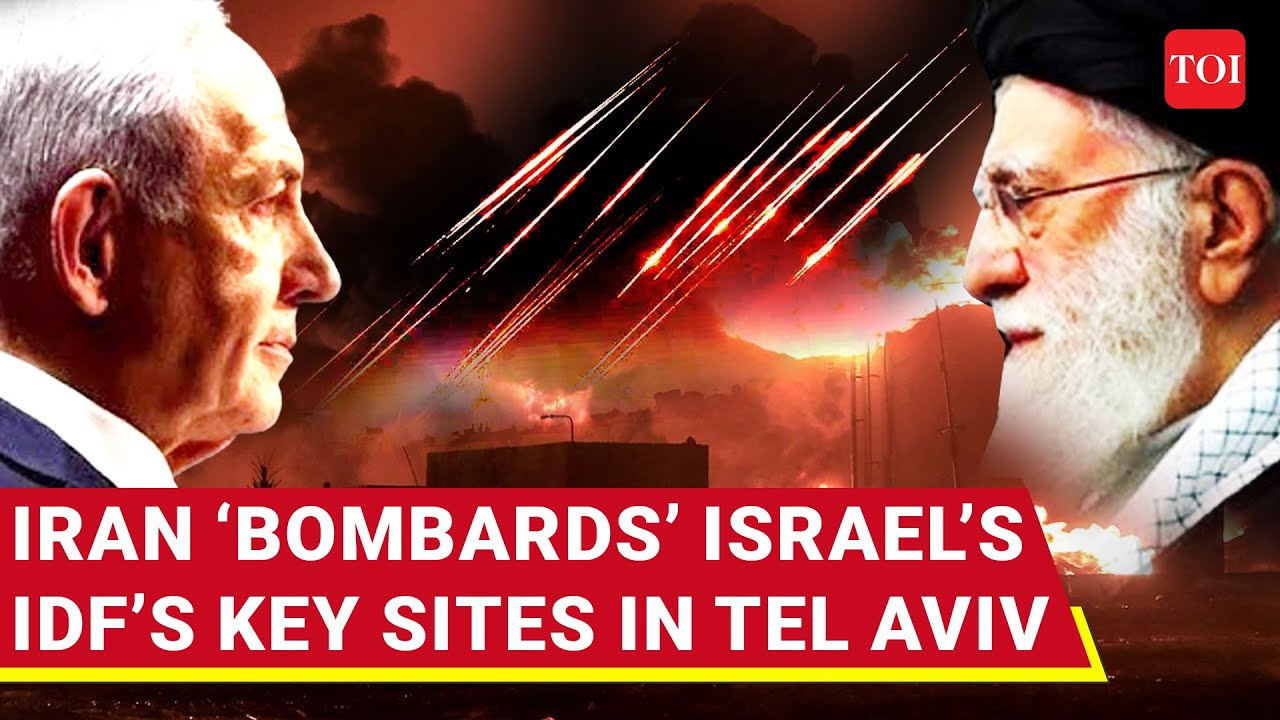 50 Iranian Ballistic Missiles ‘Smash’ Key Israeli Military Sites; Revenge After Nuke Sites Attack
