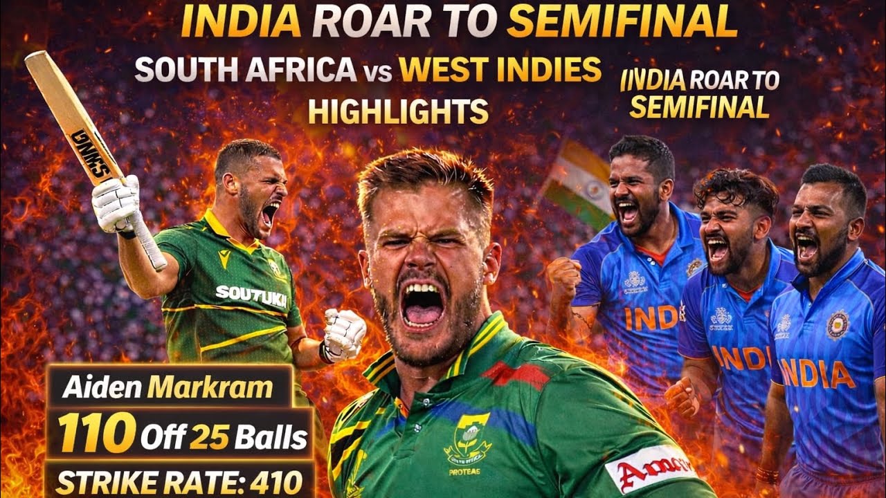 🔴 West Indies Vs South Africa Match Highlights| T20 World Cup| Men’s T20 World Cup 2026