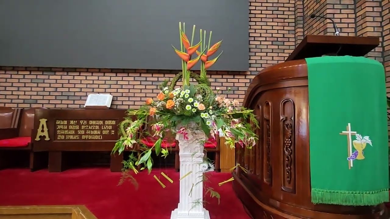 성전꽃꽂이 26년 2월 둘째주