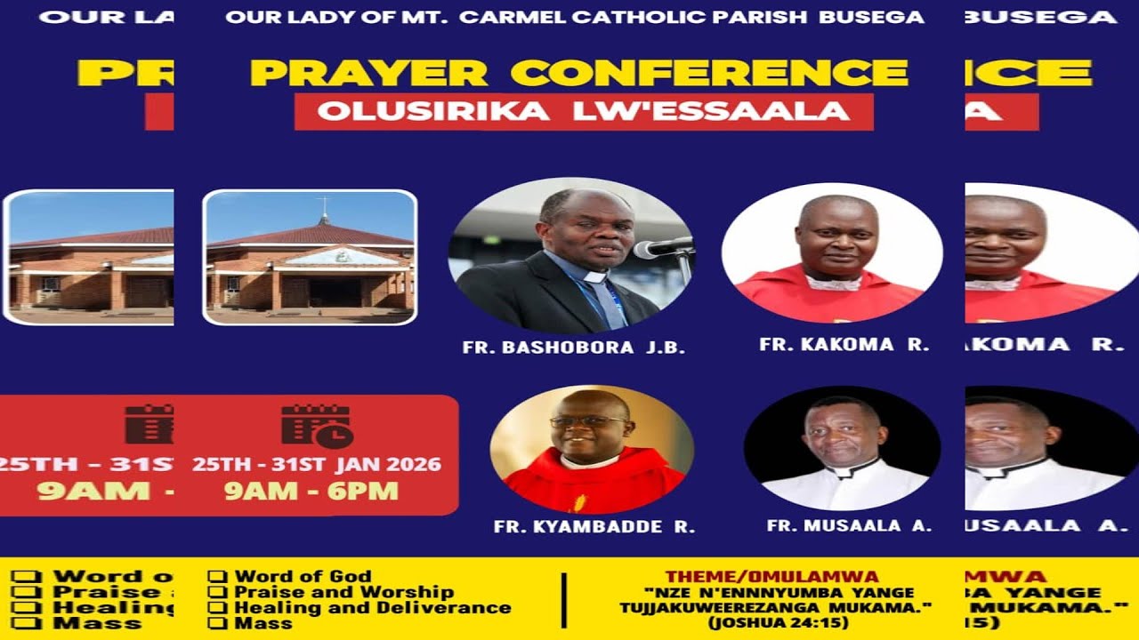 PRAYER CONFERENCE  2nd DAY  @ OUR LADY OF MT CARMEL BUSEGA CATHOLIC PARISH