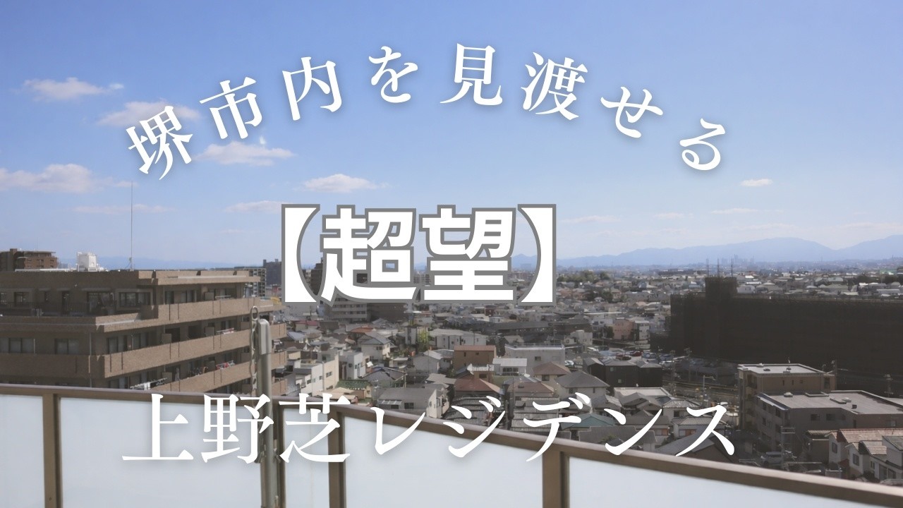 【超望！】上野芝レジデンスの12階は絶景だった。