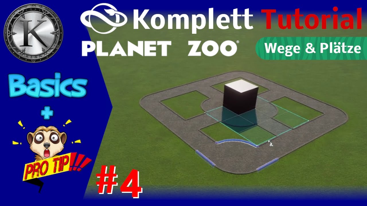 Planet Zoo: Komplett-Tutorial #4 - Wege und Plätze