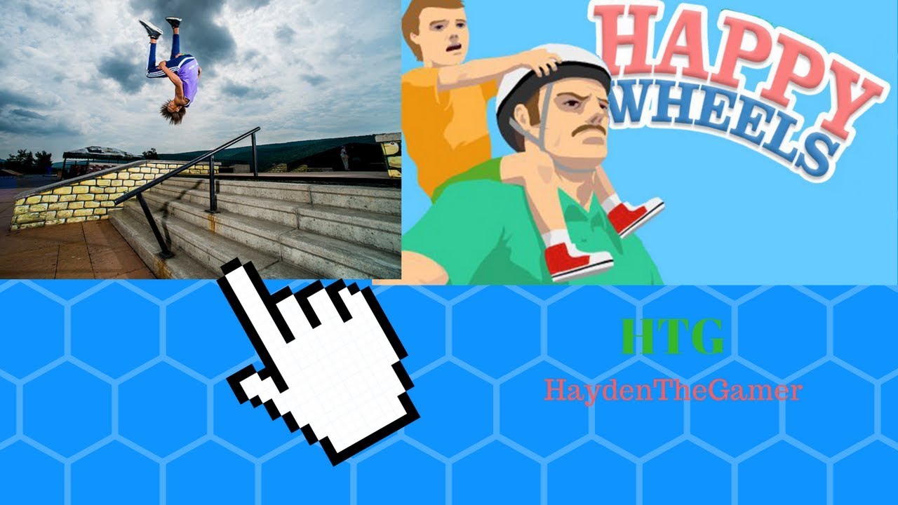 Happy wheels | CLICK PARKOUR?!