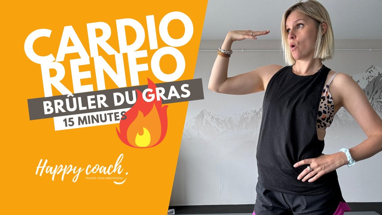 20 MIN pour BRÛLER DU GRAS 🔥 et se tonifier 👙 - Happy Coach by Aurélie