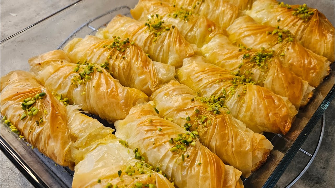 طريقة وربات او بقلاوي بالقشطة البلدية طريقة اقتصادية وطيبة كتير 👌