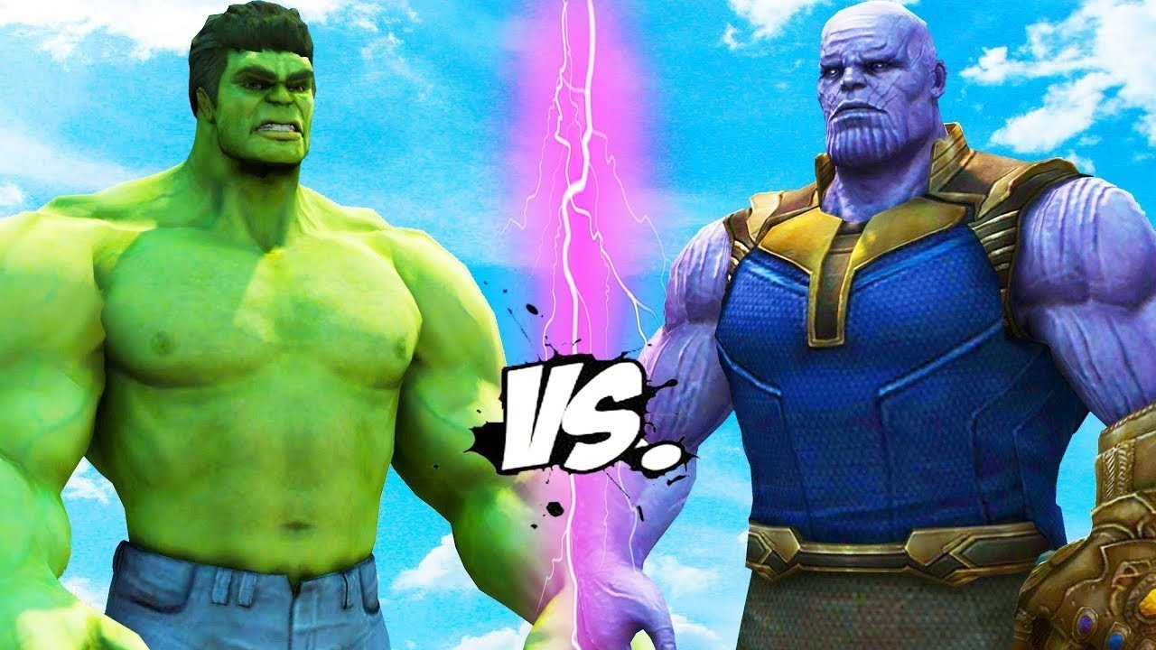 Hulk saving city from Thanos 🥵 in GTA 5!