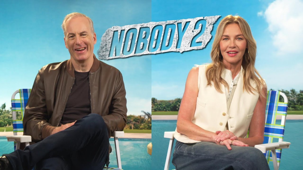 NOBODY 2 movie interviews with Bob Odenkirk & Connie Nielsen 4K