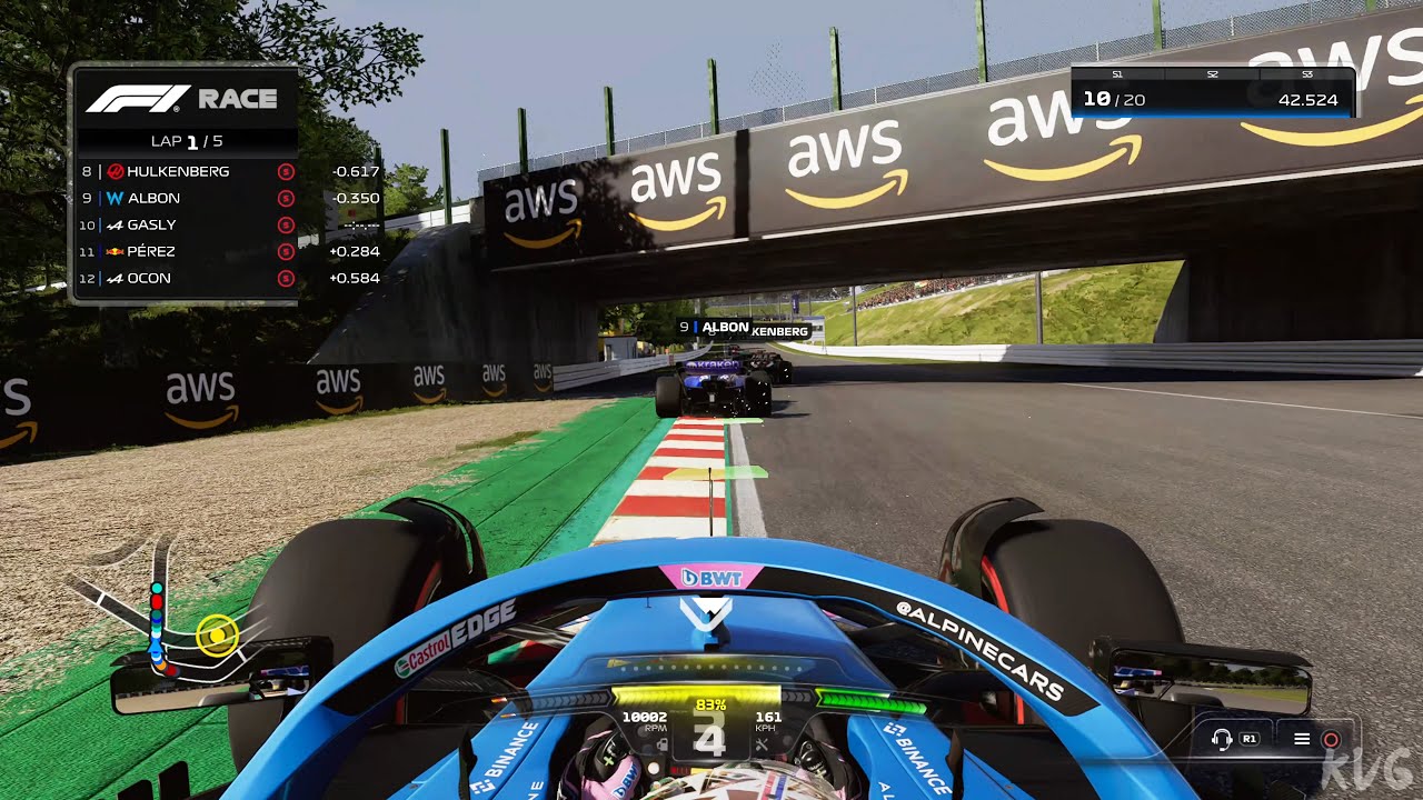 F1 23 - Pierre Gasly Gameplay (PS5 UHD) [4K60FPS]