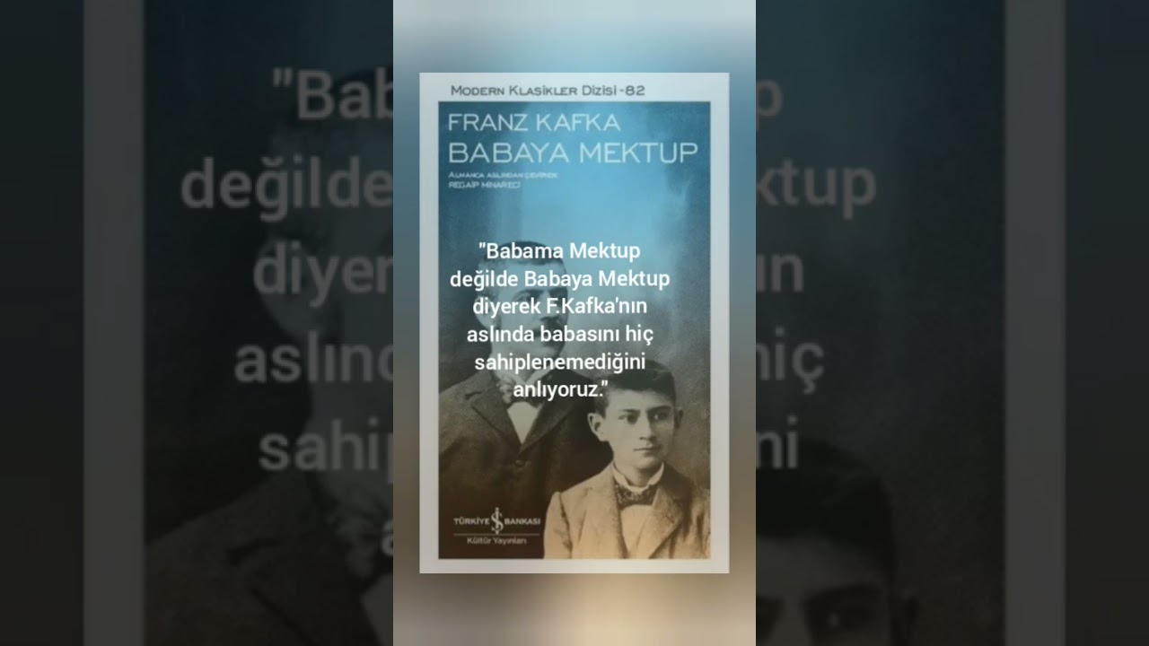 Babama değil Babaya #FranzKafka #Daddyissunius  #TheNeighbourhood #Kitap&ouml;nerisi #keşfet