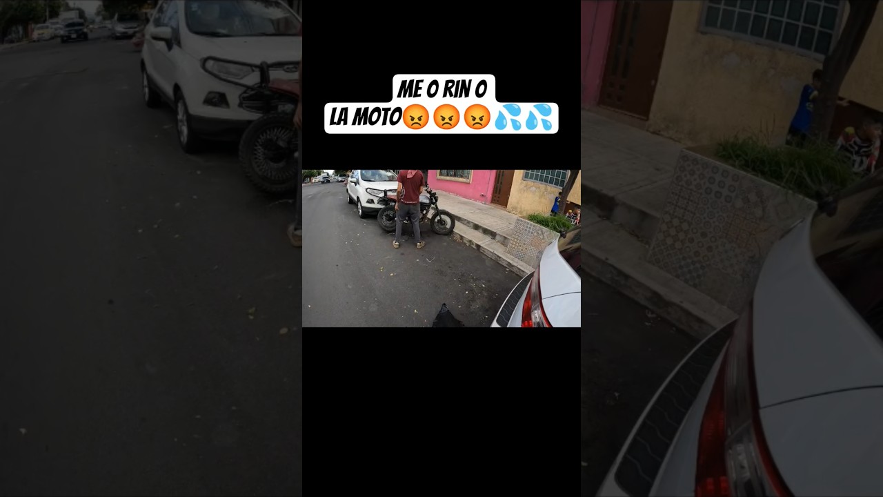 Me 0 rin 0 La moto😡😡😡💦💦