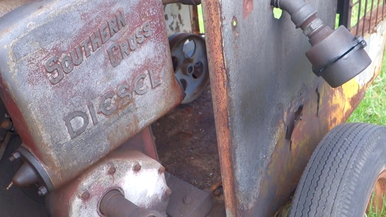 Stationary Diesel Smoky Start and Run