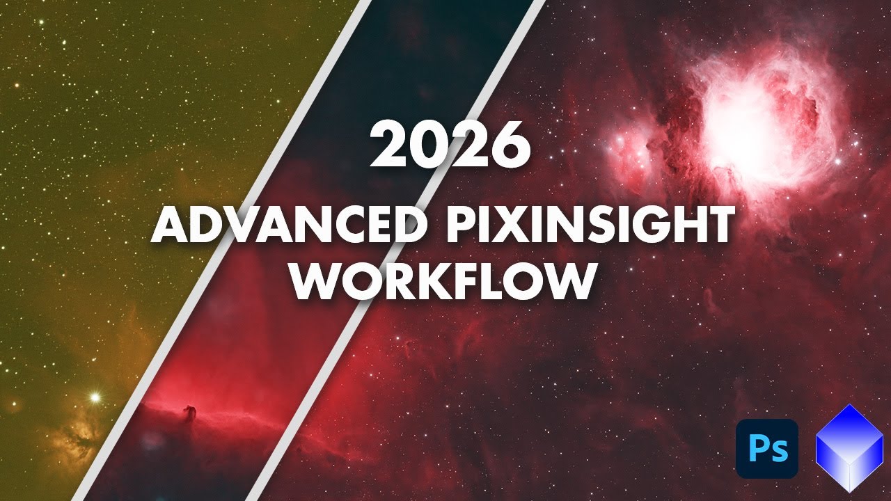 2026 Pixinsight to Photoshop Workflow for Dual Narrowband