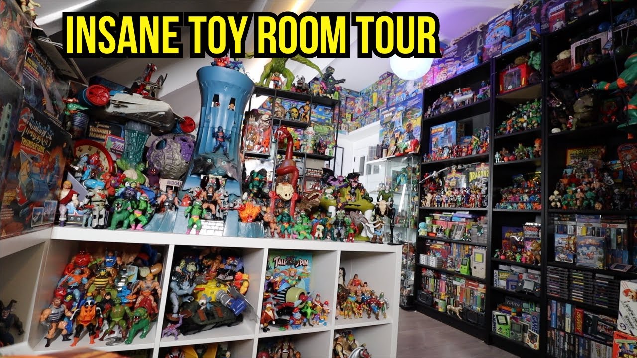 Insane Toy Room Tour! - Shelf By Shelf - The Vintage Toy Collection 2024