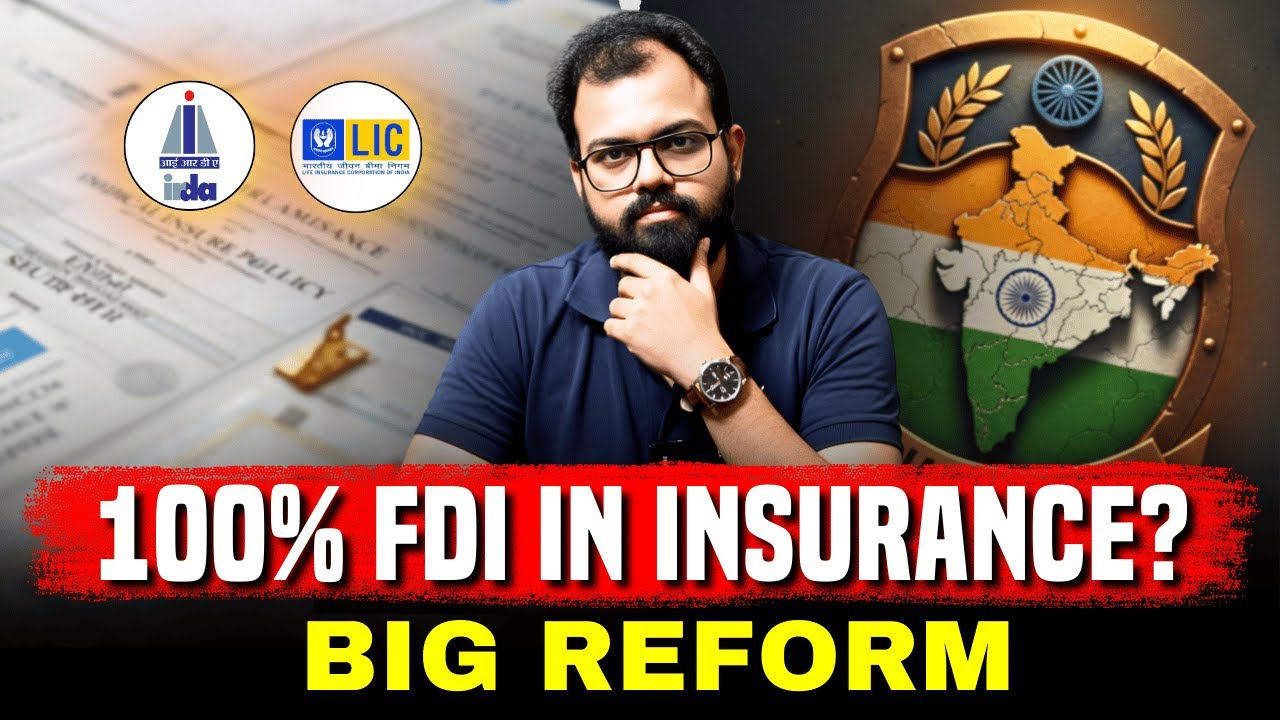Insurance Bill 2025 Explained | 100% FDI, IRDAI Power & India’s “Insurance for All” Plan | Ecoholics