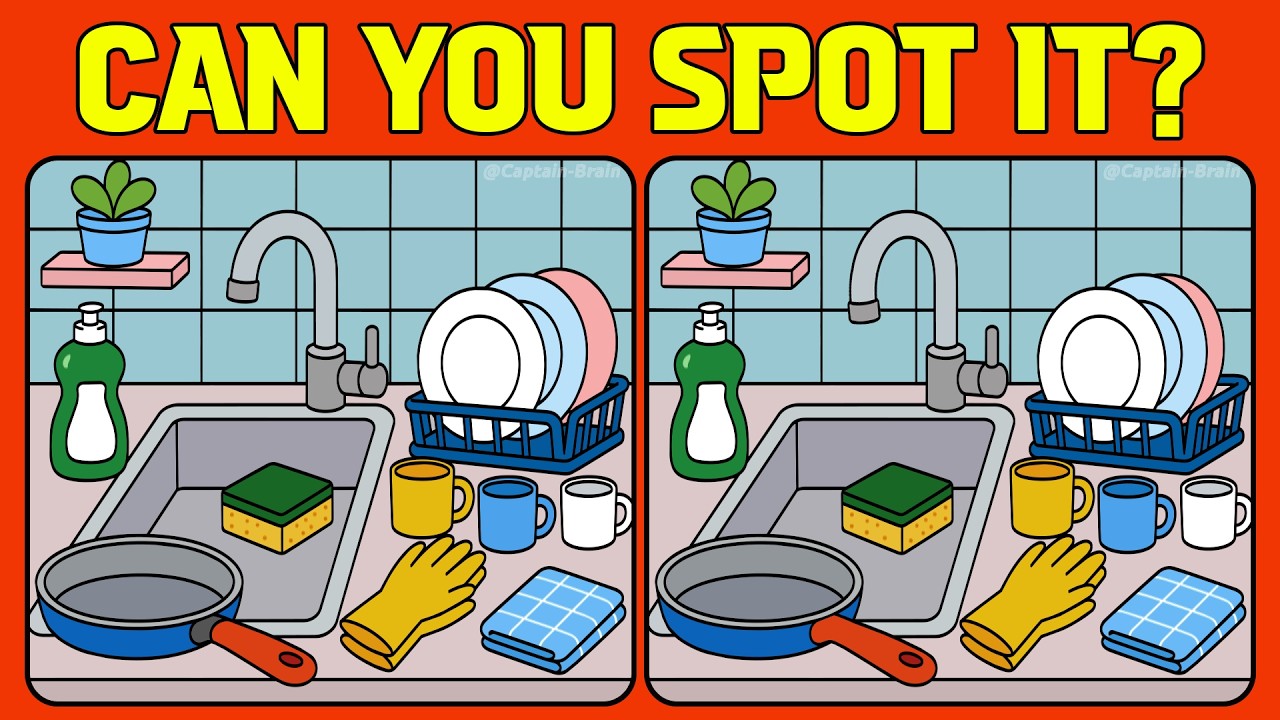 Challenge Your Brain with These Tricky Spot the Difference Puzzles (HARD MODE)