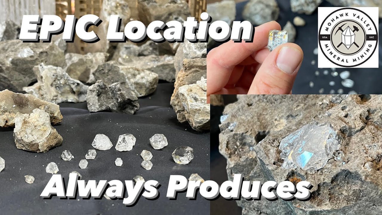 HUGE Herkimer 💎DIAMONDS💎 at this EPIC Location | New York