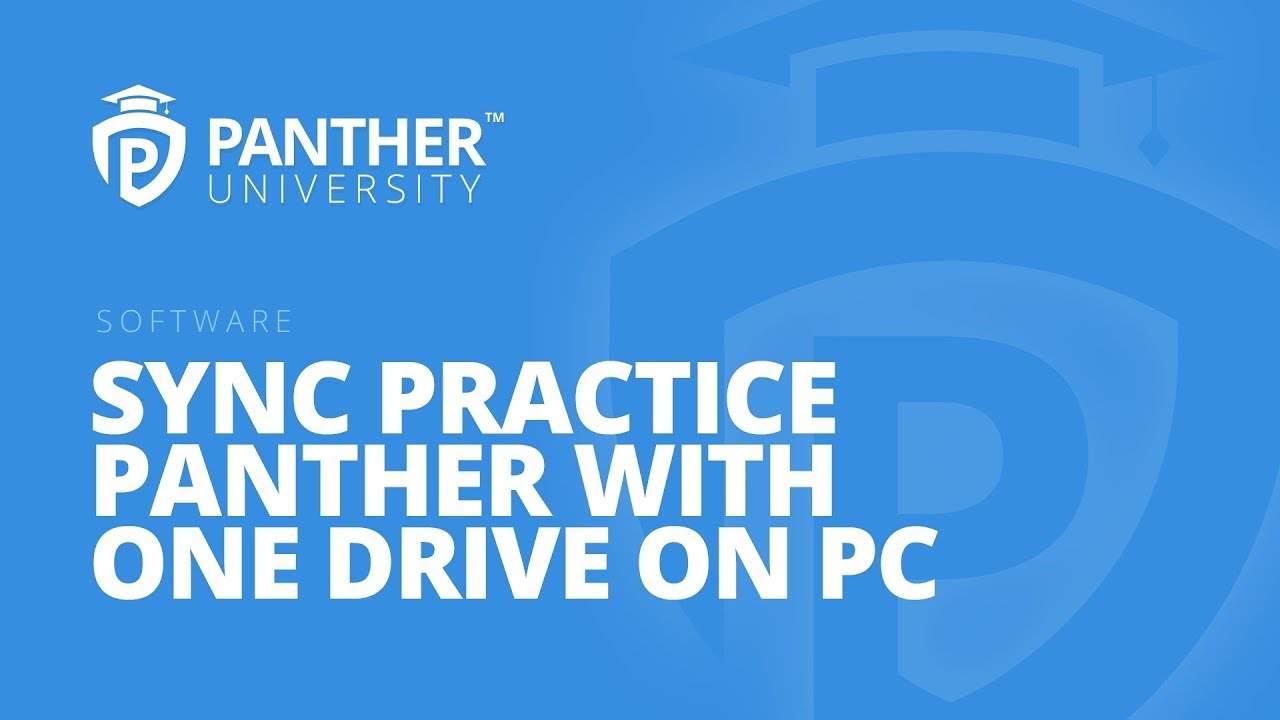 Sync PracticePanther with One Drive on PC