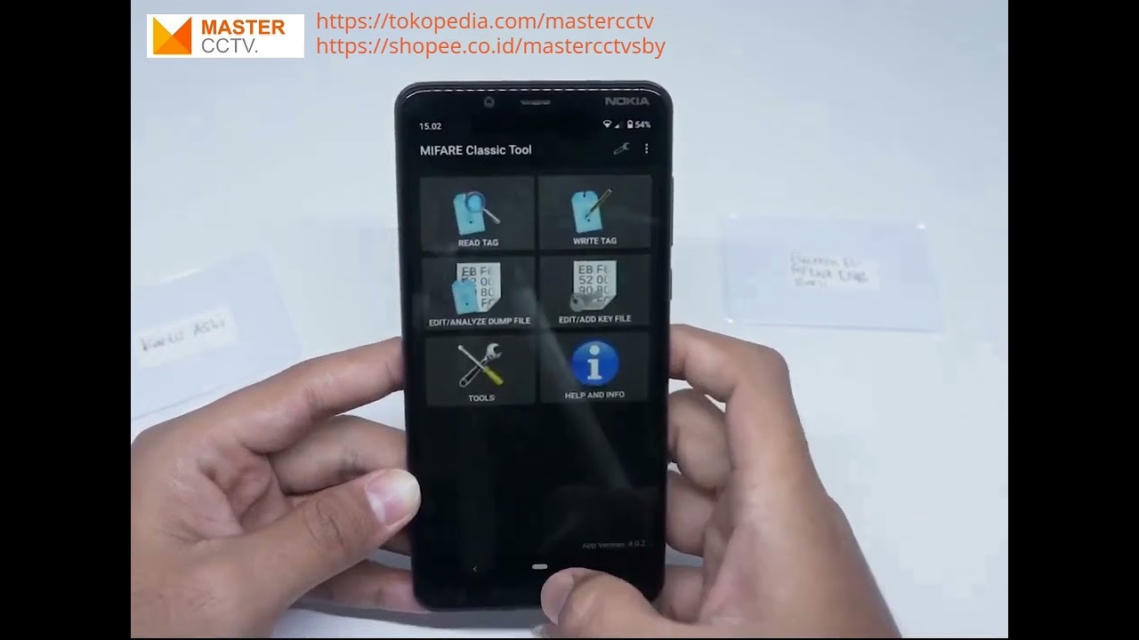 Cara Duplikat Kartu Mifare 13.56MHz Sector UID dari Android menggunakan Mifare Classic Tool