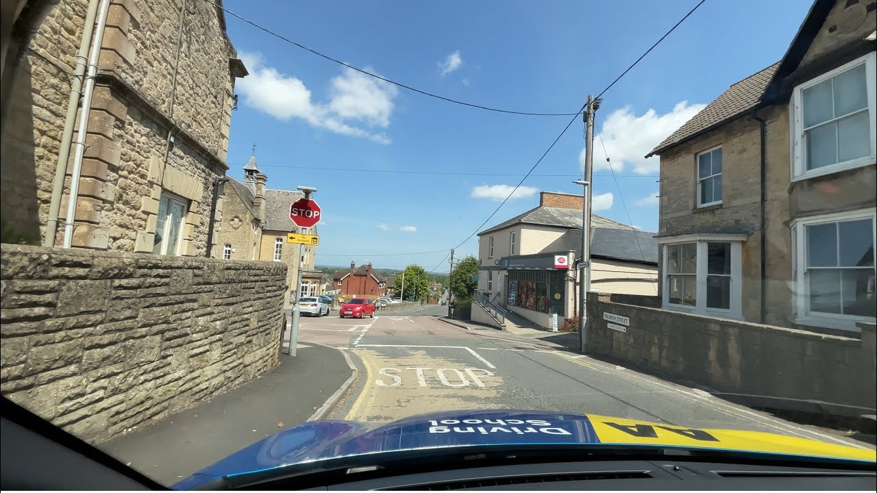 Swindon Test Route - Purton (STOP SIGN) - Rural/ Country Road