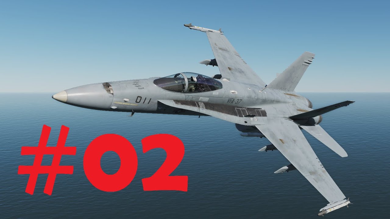 #2 Einweisungsvideo F 18 Hornet  Rollen und Starten