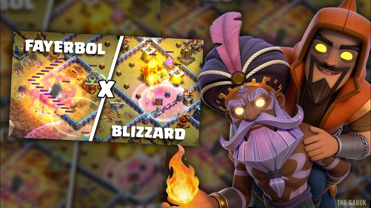 Gw main FIREBALL + BLIZZARD di satu serangan