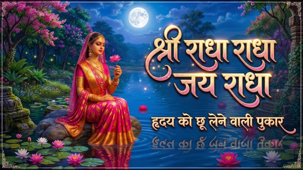 श्री राधा राधा राधा जय राधा | हृदय को छू लेने वाली पुकार | इसे मिस न करें | New 2026