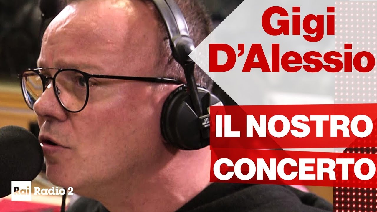 GIGI D'ALESSIO  e MORGAN dal vivo a Cantautoradio - 