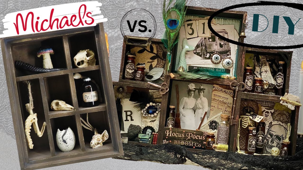 Michaels vs. DIY: Create Your Own Cabinet Of Curiosities With These Easy Tips!