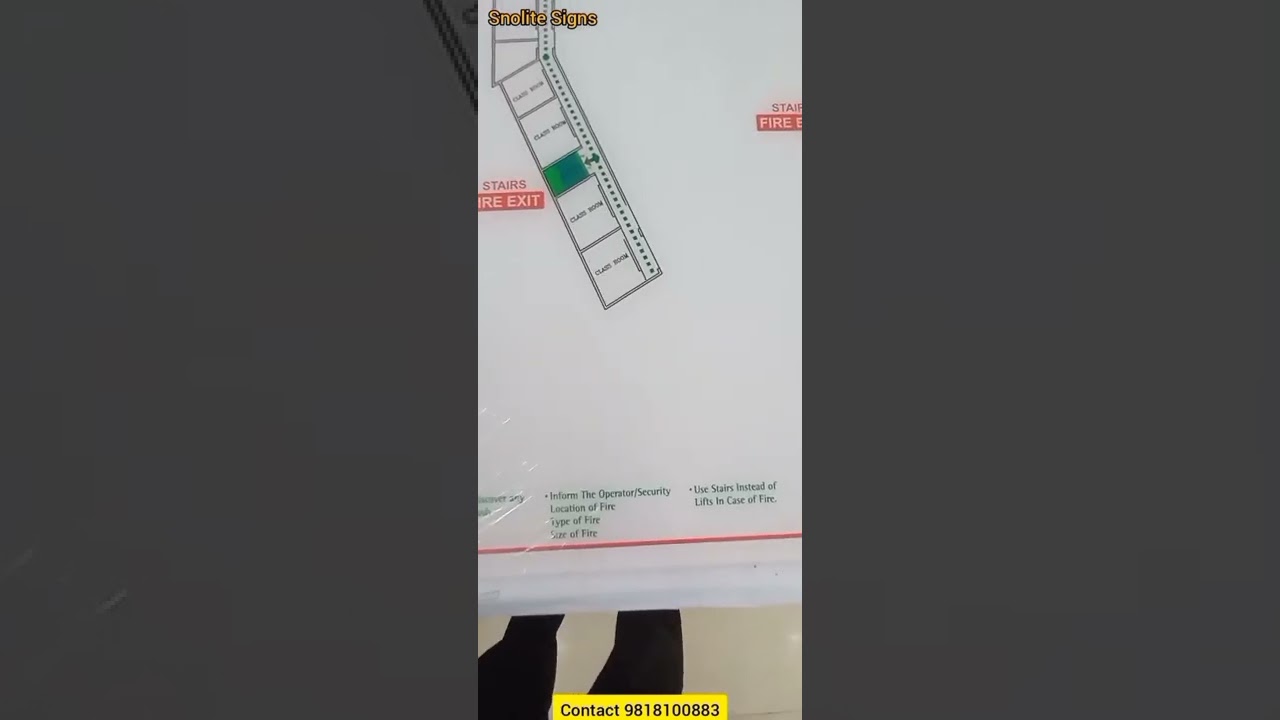 Manufacture of Fire Evacuation Plan Emergency Escape Plan emergency plan, fire exit plan