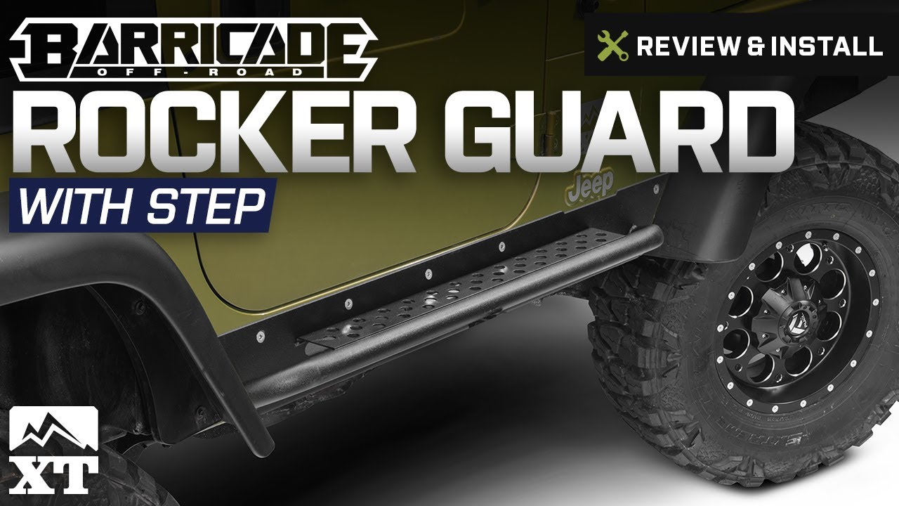 Jeep Wrangler Barricade Rocker Guard w/ Step (1997-2006 TJ) Review & Install