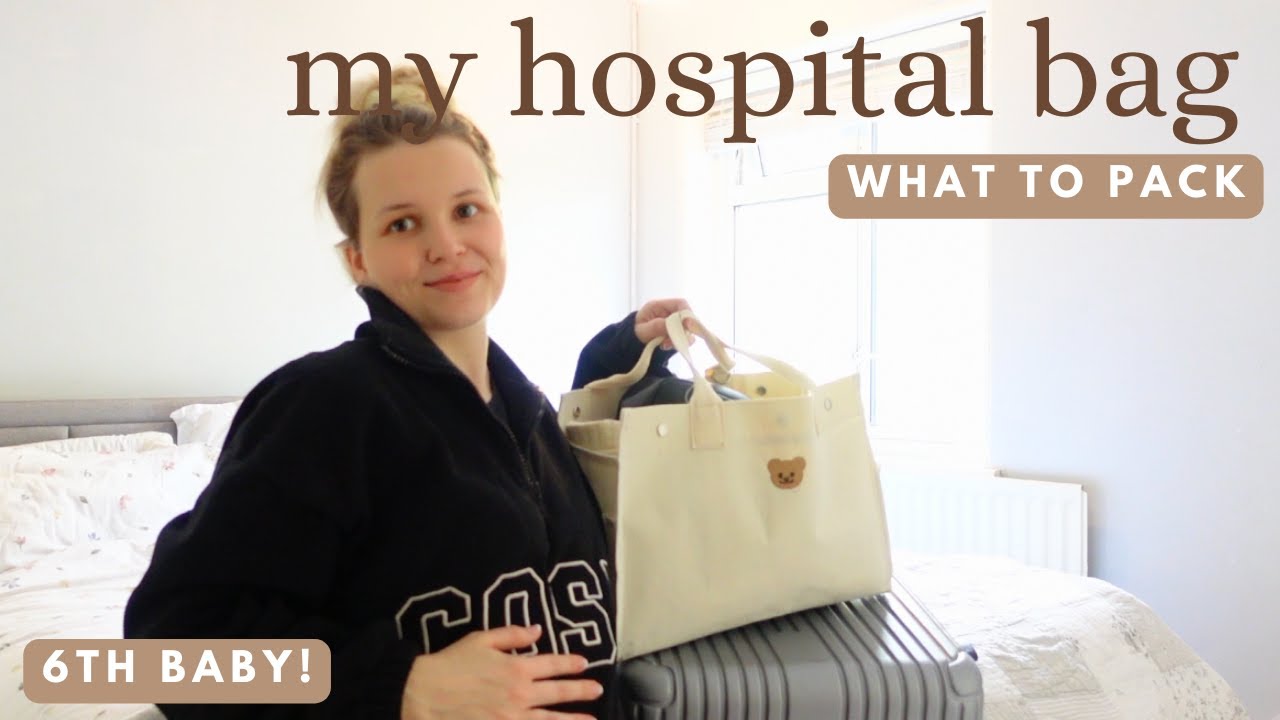 HOSPITAL BAG | baby & mum essentials, breastfeeding, formula feeding, postpartum, sixth child