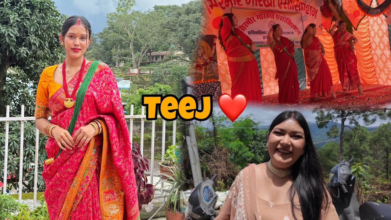 Teej celebration 2025❤️|| teej ka program || Varsha Thapa