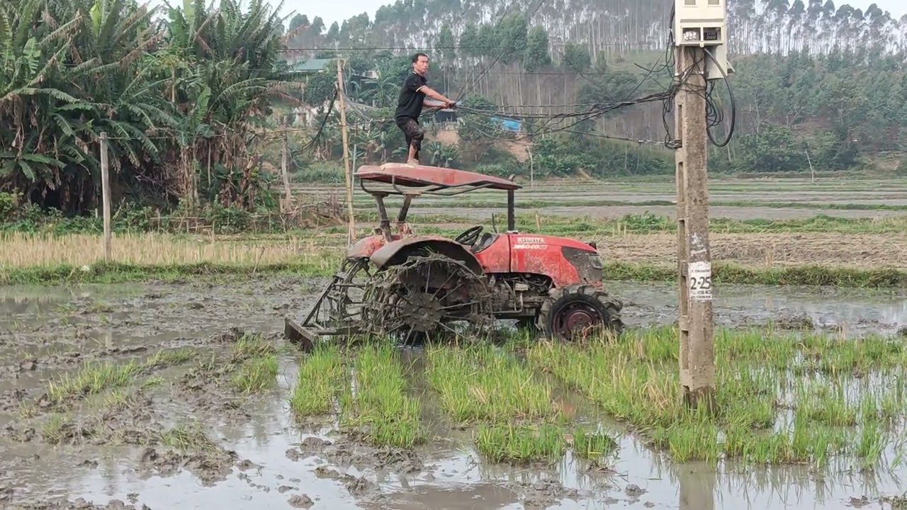 Tài liều lĩnh , với máy cày su6040 cubota