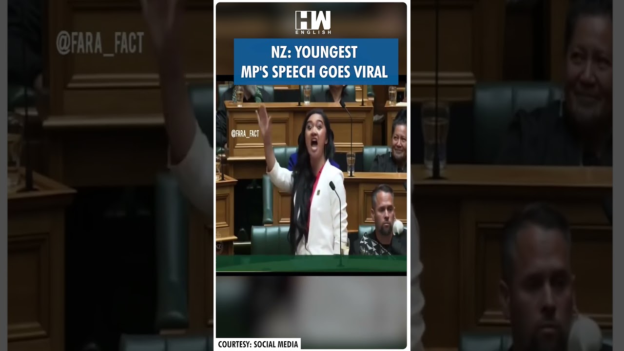 #Shorts | NZ: Youngest MP's Speech Goes Viral | New Zealand | Parliament | Assembly