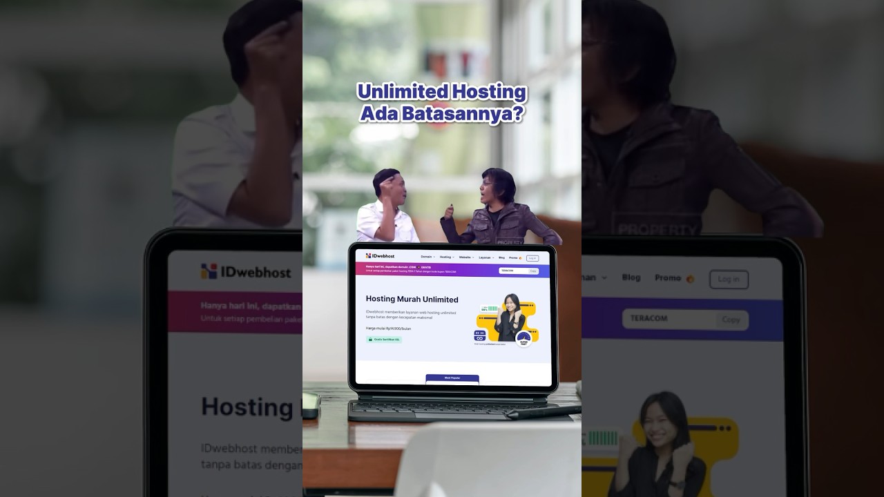 Unlimited Hosting IDwebhost dibatasi Storage nya? Nggak ada asli! 
