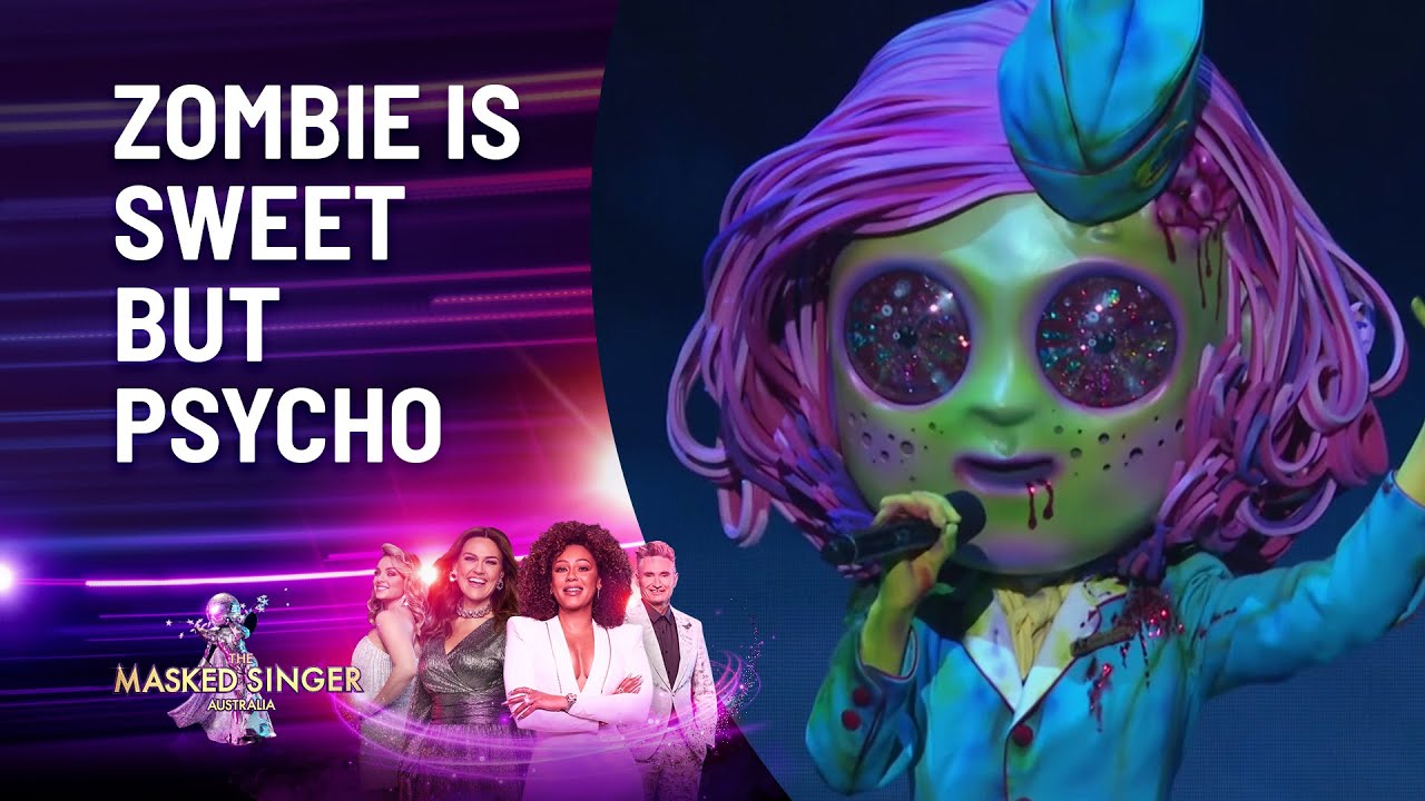 Zombie's 'Sweet But Psycho' Performance - Season 4 | The Masked Singer Australia | Channel 10