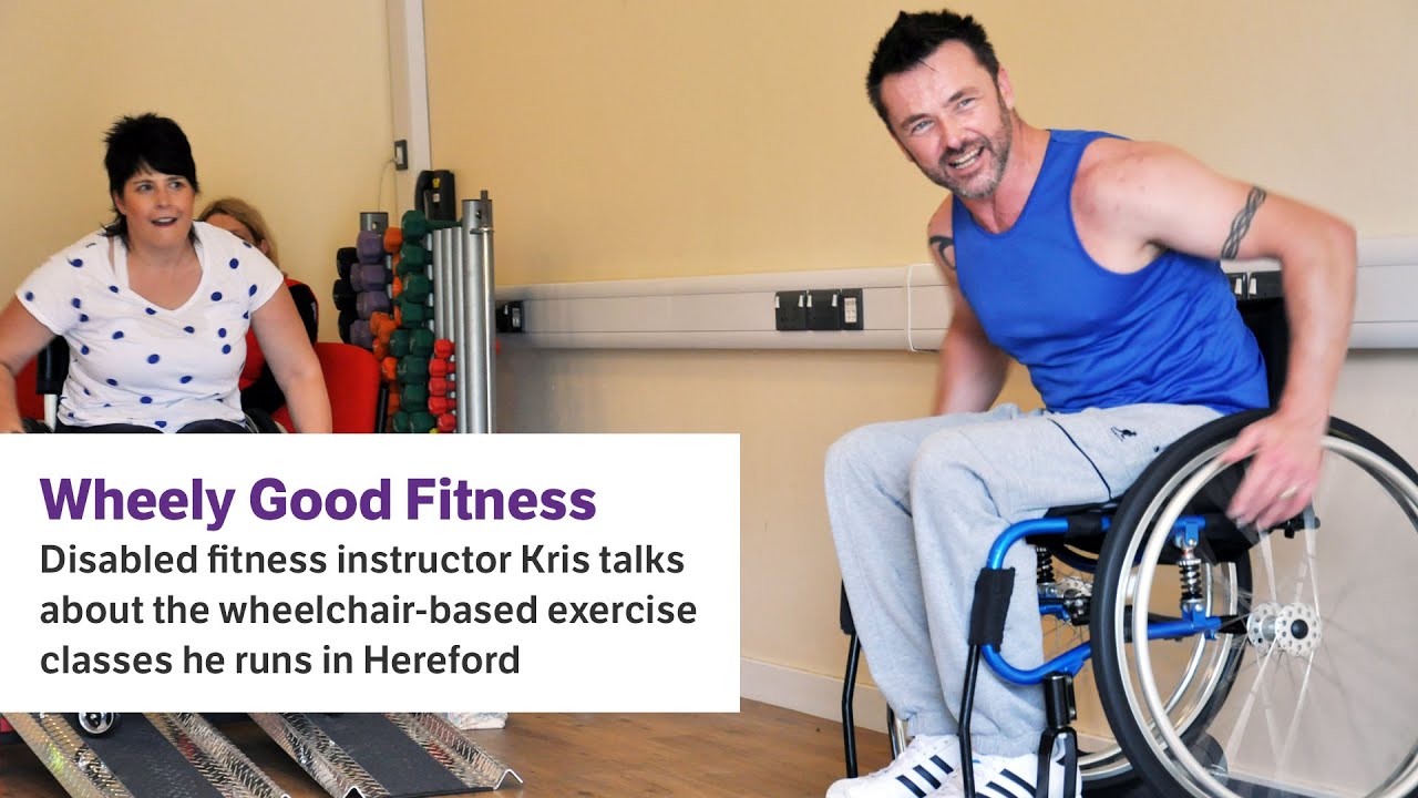Exercise classes for disabled people - disabled fitness instructor Kris's story - Scope video