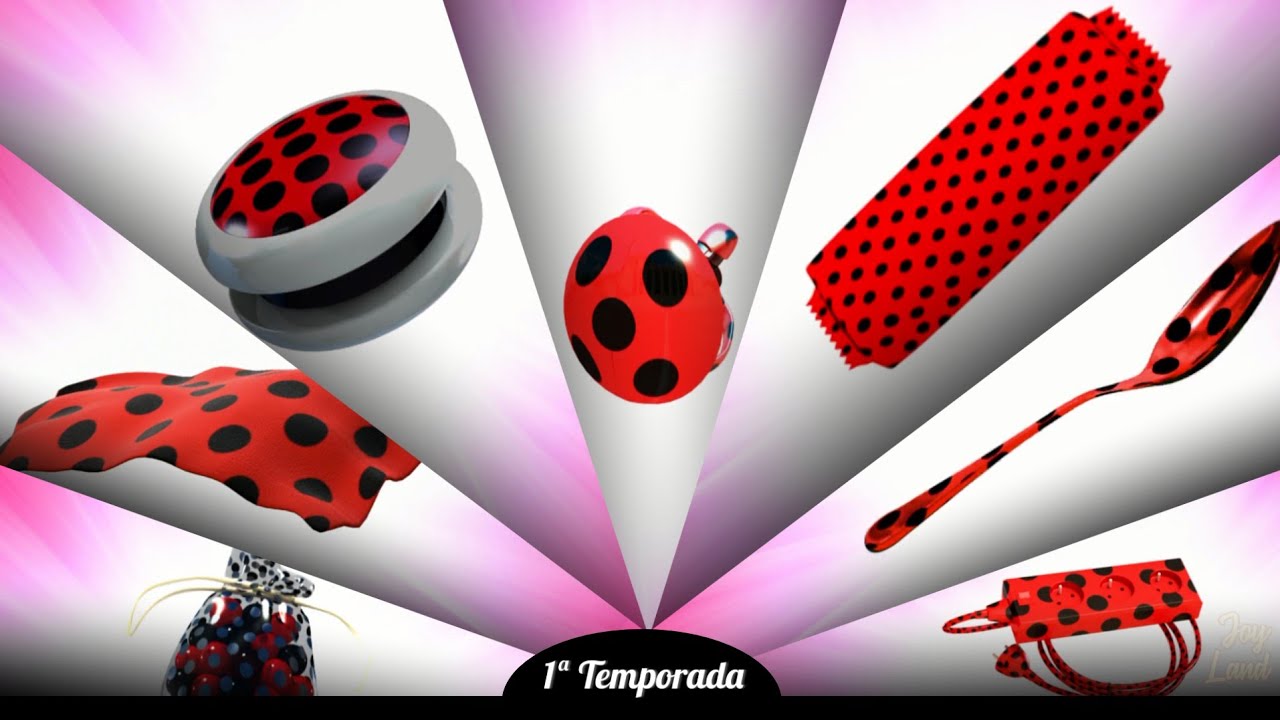 Miraculous Ladybug | Temporada 1 • Todos os Talismãs!