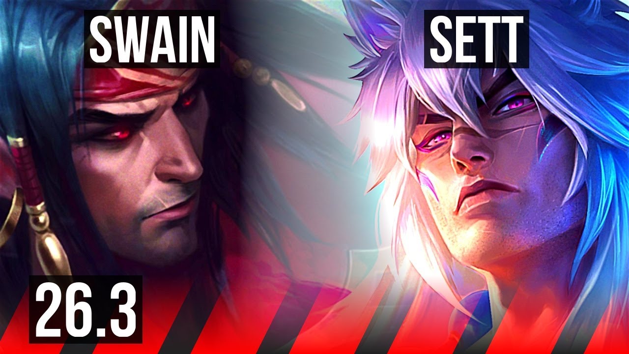 SWAIN vs SETT (TOP) | EUW Master | 26.3
